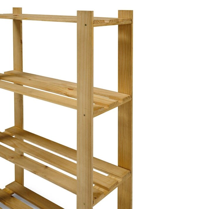 4-Shelf-Slatted-Storage-Unit-|